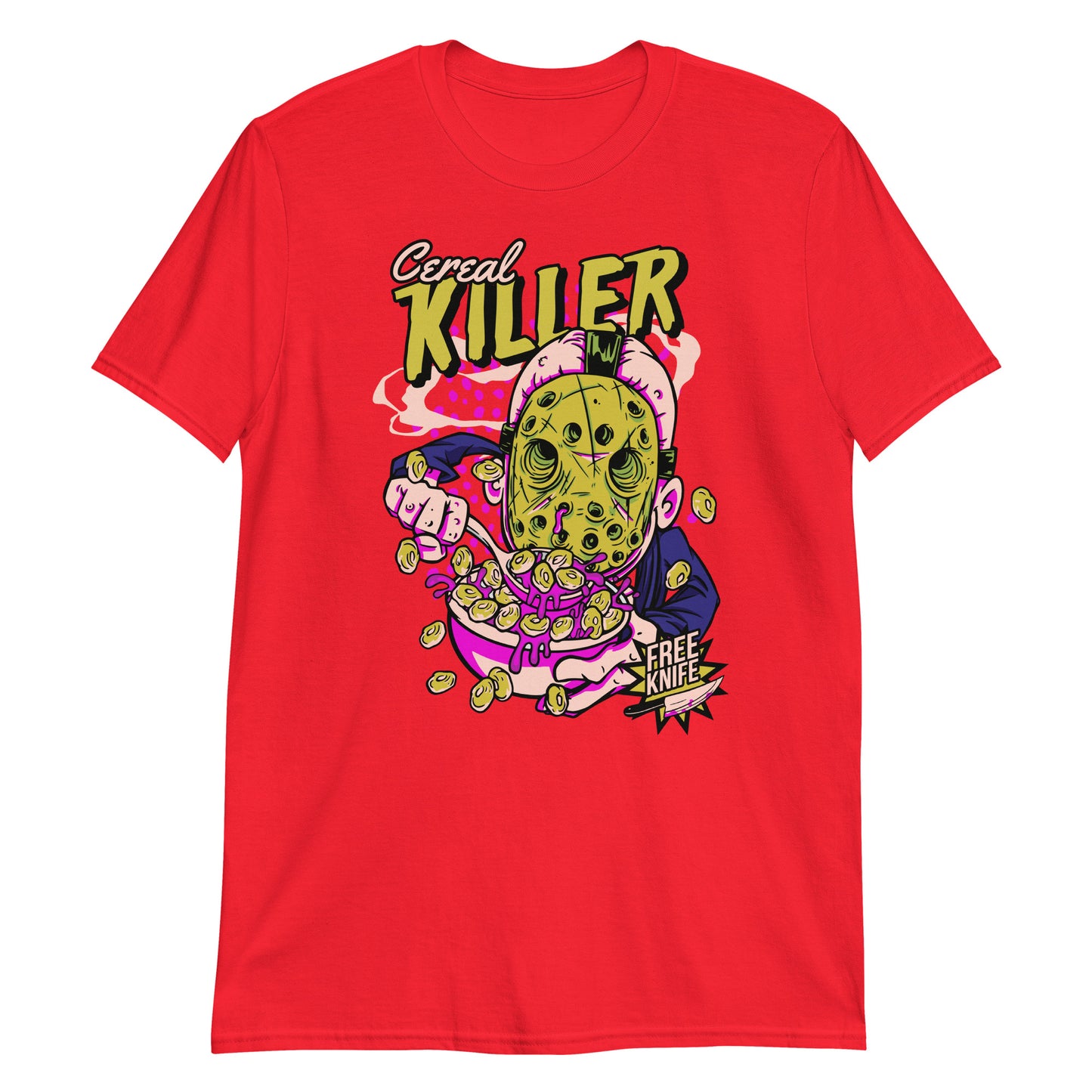 Cereal Killer Spooky Funny Halloween Humor T-Shirt